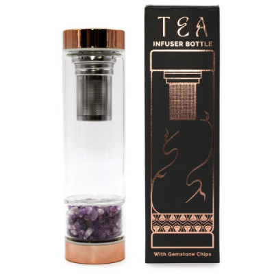Garrafa Infusora de Chá - Ametista Garrafa Infusora de Chá - Ametista