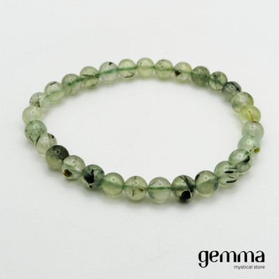 Pulseira Prehnite Pulseira Prehnite