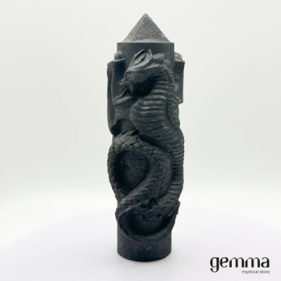 Gerador Shungite Dragão - Gemma - Loja de Cristais 100% Naturais Gerador Shungite Dragão - Gemma - Loja de Cristais 100% Naturais
