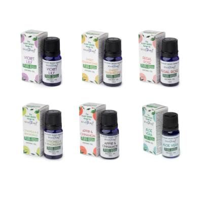 Pack de 6 óleos aromáticos