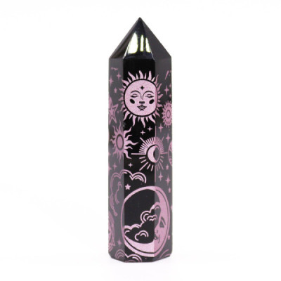Gerador de Obsidiana Negra - Rosa Gerador de Obsidiana Negra - Rosa