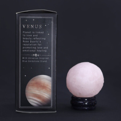 Planeta Vénus - Quartzo Rosa Planeta Vénus - Quartzo Rosa