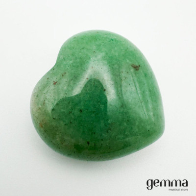 Coração Quartzo Verde 3 cm - Gemma - Loja de Cristais 100% Naturais Coração Quartzo Verde 3 cm - Gemma - Loja de Cristais 100% Naturais