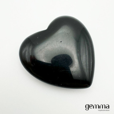 Coracão Obsidiana - Gemma - Loja de Cristais 100% Naturais Coracão Obsidiana - Gemma - Loja de Cristais 100% Naturais