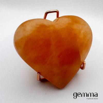 Coracão Selenite Laranja - Gemma - Loja de Cristais 100% Naturais Coracão Selenite Laranja - Gemma - Loja de Cristais 100% Naturais