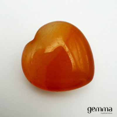 Coração Cornalina - Gemma - Loja de Cristais 100% Naturais Coração Cornalina - Gemma - Loja de Cristais 100% Naturais