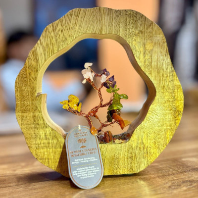 Jardim de Árvores de Pedras Preciosas – Sete Chakras – 60 Chips