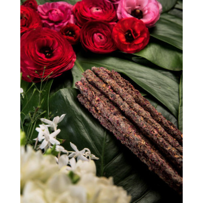 Incenso Botânico de Jasmim e Rosas | Aroma Floral e Elegante