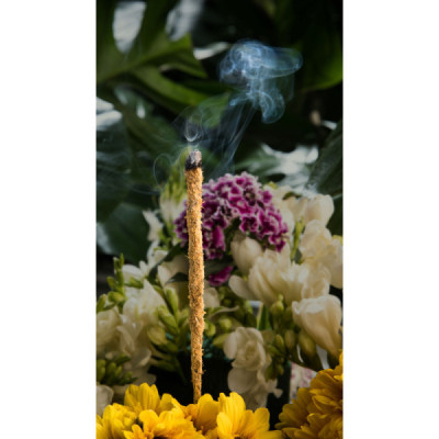 Incenso Botânico Gardenias e Calêndula – Aroma Floral Relaxante