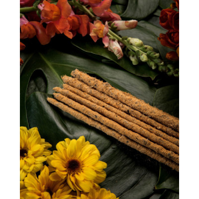 Incenso Botânico Gardenias e Calêndula – Aroma Floral Relaxante