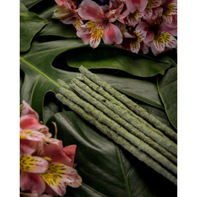 Incenso Botânico de Chá Verde - Champa | Aroma Equilibrado