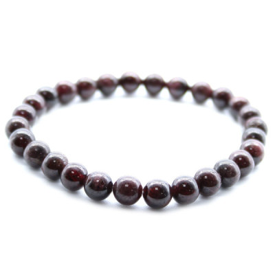 Pulseira de Energia com Granada de Sangue – Elegância Natural