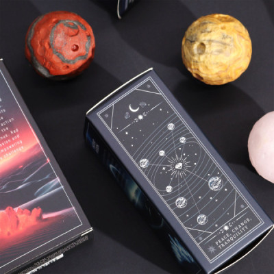 Planeta Amatista Júpiter 40mm com Suporte Solar