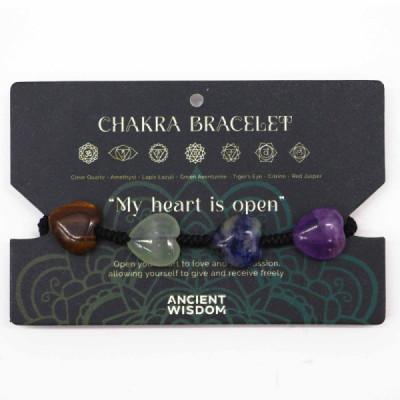 Pulseira de Chakras Coração – Equilíbrio e Estilo