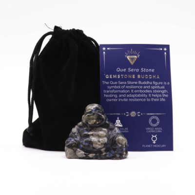 Gema Buda Grande em Pedra Que Sera 50x40x20mm