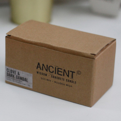 Caixa Grande – Vela Cravinho & Sândalo Escuro | Decoração