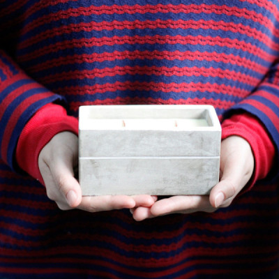 Caixa Grande – Vela Cravinho & Sândalo Escuro | Decoração