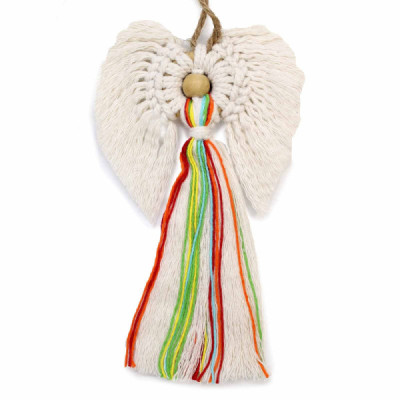 Anjo de Macramé Armonia - Decoração Artesanal
