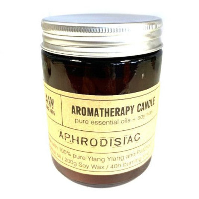 Vela de Aromaterapia Afrodisíaca Ylang Ylang & Patchouli 200g