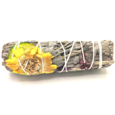 Palitos Smudge Dalhia Salvia 10cm | Purifique o Seu Espaço