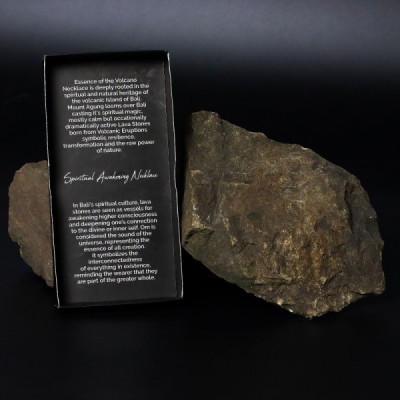 Colar Essência do Vulcão – Despertar Espiritual Artesanal