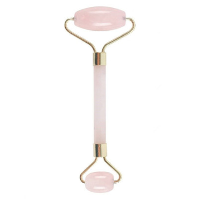 Rolo Facial Quartzo Rosa – Massajador de Rosto