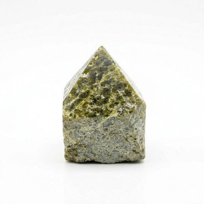 Puntas pulidas de gema de alta calidad - epidoto grado A (aprox. 5-6 piezas)