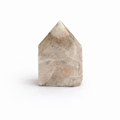 Puntas pulidas de gema superior - Matriz con tourmalina (aprox. 5-6 piezas)