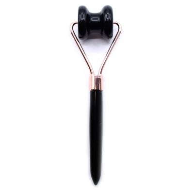 Rolo Facial Obsidiana Negra – Massagem e Relaxamento